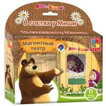 Магнитный театр Маша и Медведь "В гостях у Миши"