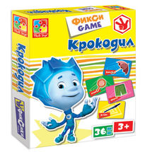 Игра настольная "Крокодил. Фиксики"