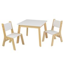 Набор мебели "Модерн" белый, стол и 2 стула
