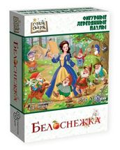 Деревянный пазл «Белоснежка», 77 деталей