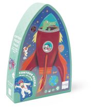 Пазл контурный "Космос", 60 деталей