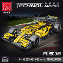Конструктор "F1 Yellow Equation Racing", (1093 детали)