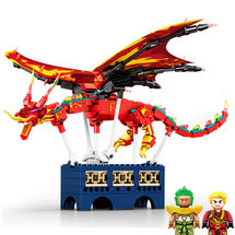 Конструктор Ninjago "Огненный летающий дракон" (505 деталей)