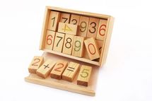 Набор блоков с цифрами "Арифметика", 24 шт в коробке