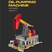 Конструктор Насос для откачки нефти (666 деталей)