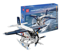 Конструктор Самолёт-амфибия на р/у (556 деталей)