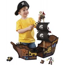 Игровой деревянный набор "Пиратский корабль"