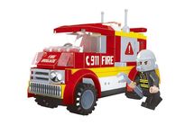 Конструктор "Пожарная бригада: Пожарная машина", 96 деталей