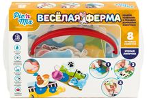 Игра настольная обучающая "Веселая ферма"