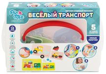 Игра настольная обучающая "Веселый транспорт"