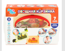 Игра настольная обучающая "Овощная корзинка" 