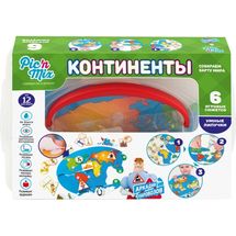 Игра настольная обучающая "Континенты" 