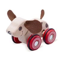Деревянная игрушка на колесах "Щенок"