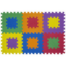 Игровой коврик-пазл "Мозаика-12-10", т. 10 мм, 0,54 м2